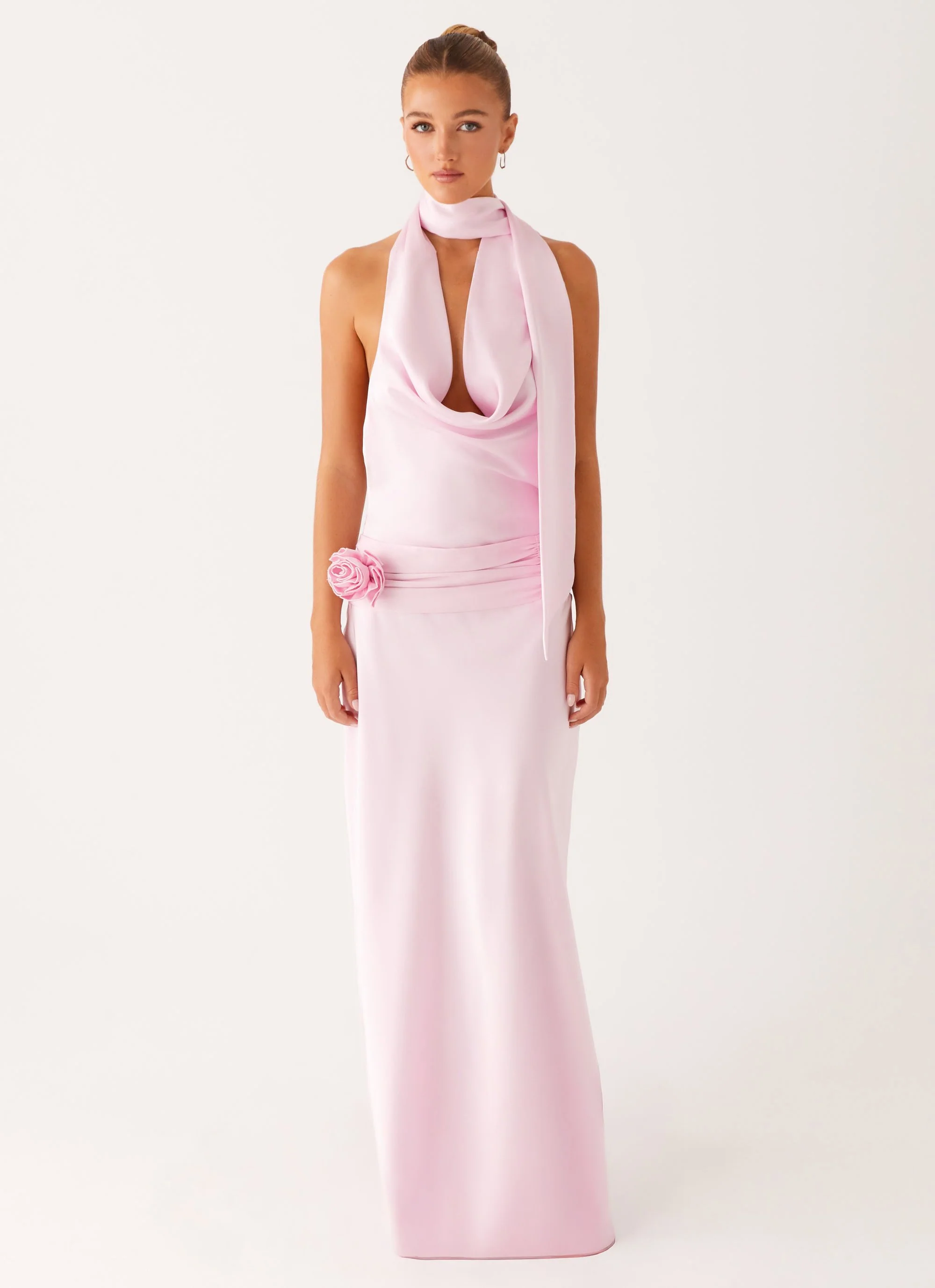 Imani Maxi Dress - Pink