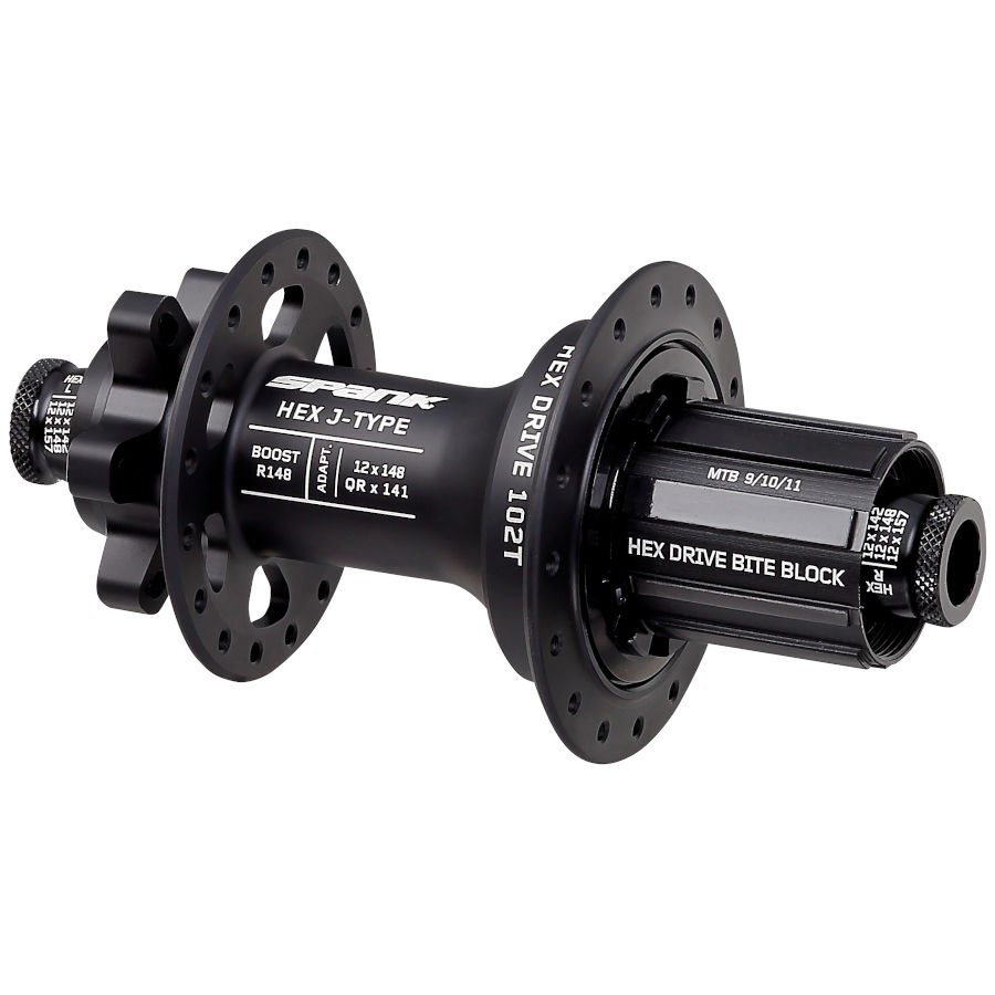 Spank 359 VibroCore 29 Inch Rear Wheel - 6-Bolt - 12x148mm - black