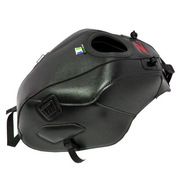 Bagster tank pad MAT BLACK SEED RED EMBROIDERYKAWASAKI 400 Z 400 ABS (ER400D) - 2019 - 2020Ref: 1772C