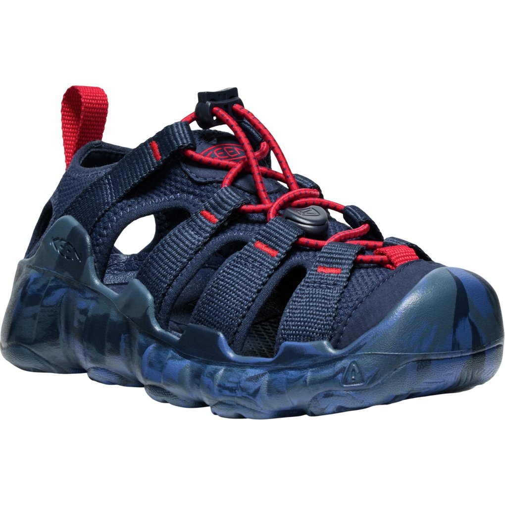 KEEN Hyperport H2 Sandals Youth - Naval Academy/Red Carpet