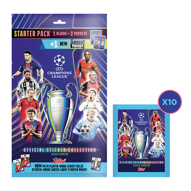 Champions League Stickers 24/25 - Starter Bundle