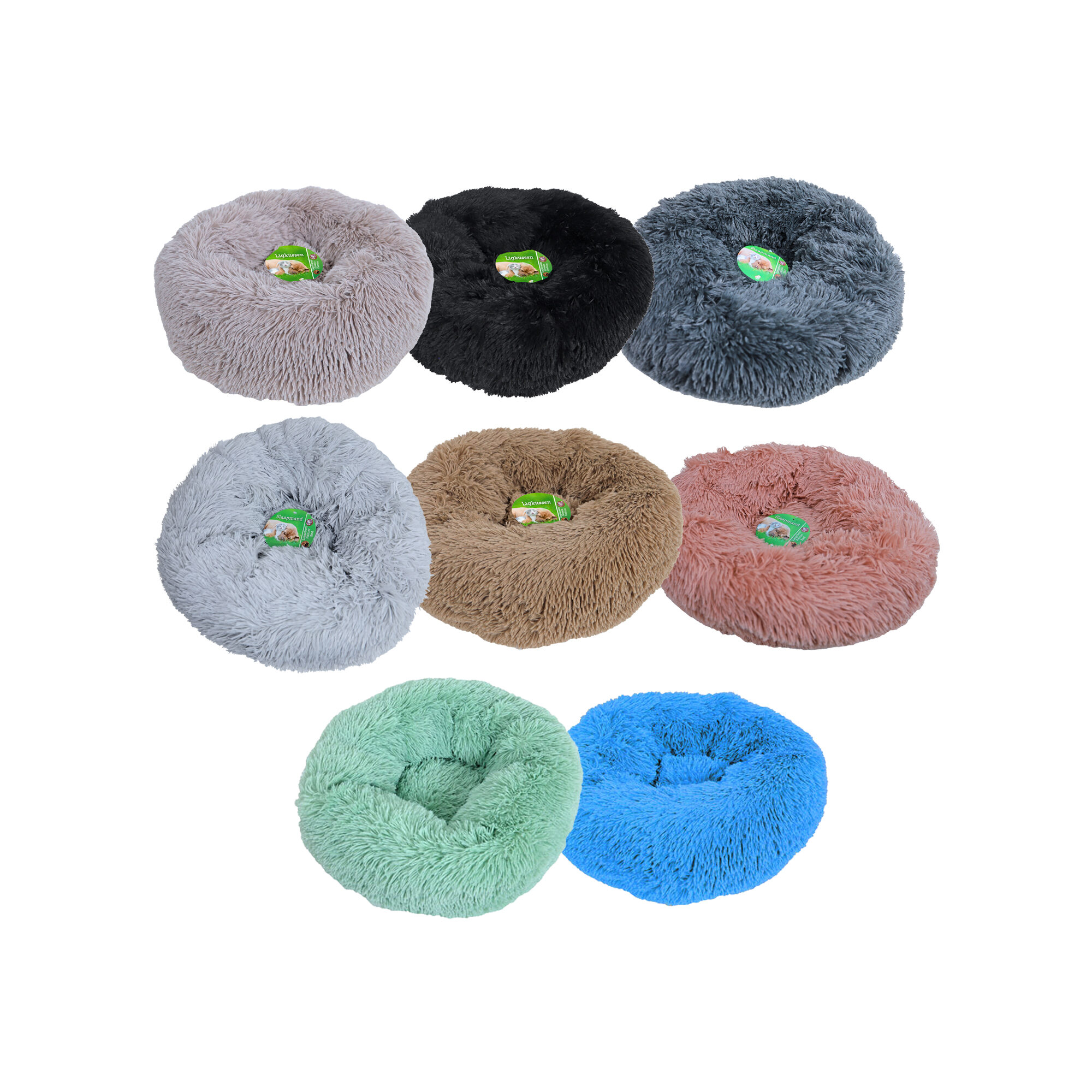 Boon Supersoft Donut Bed - Mint green - 50cm