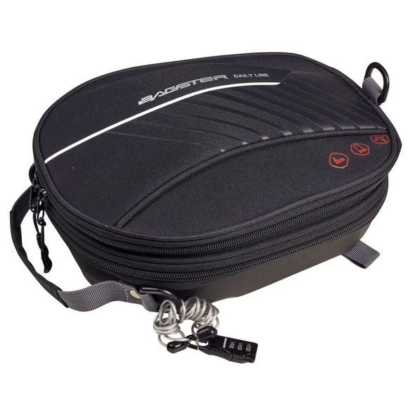 Bagster LOCKER Tail Bag (3.5 to 8.5 Liters) Universal - BlackRef: bg0799 / xss080