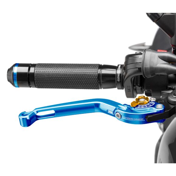 Levier de frein Puig rabattable 2.0 bleu Universel - JauneRef : PUI0010