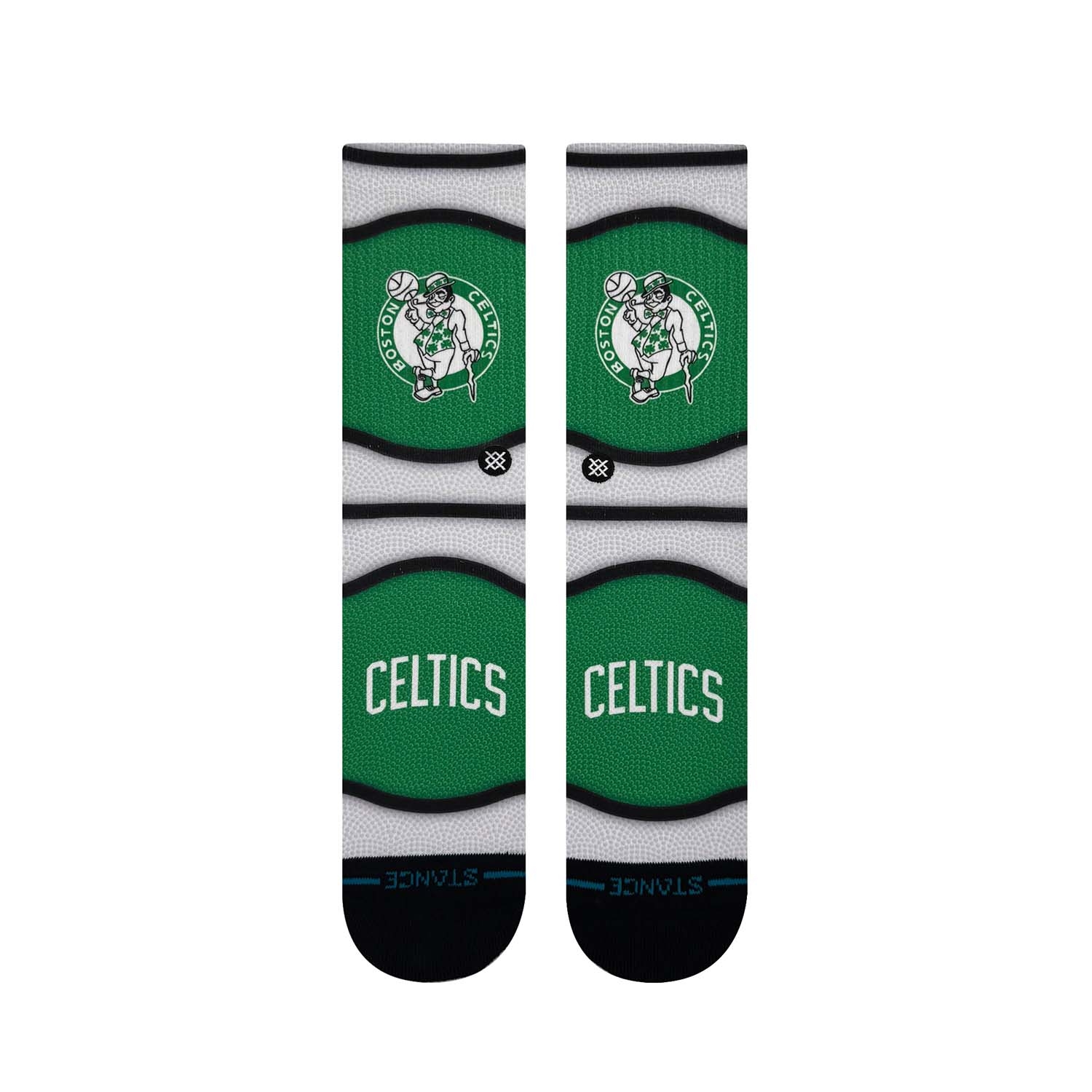 Boston Celtics Classic Mini Ball Stance Crew Socks