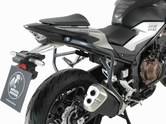 Hepco & Becker Crashbar rear engine guard - anthraciteRef: Hbe03144A / 5049515 00 05