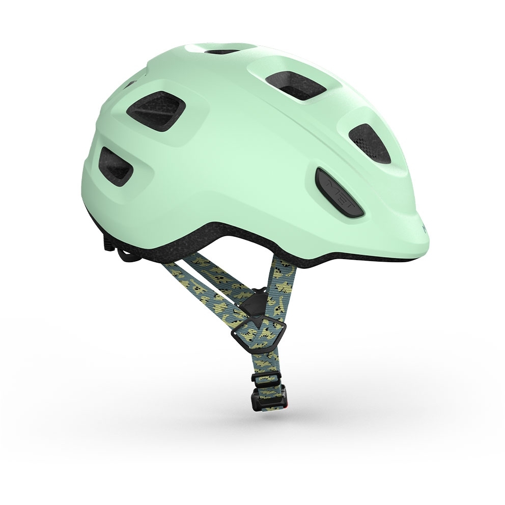 MET Hooray Bike Helmet Kids - dusted green / matt