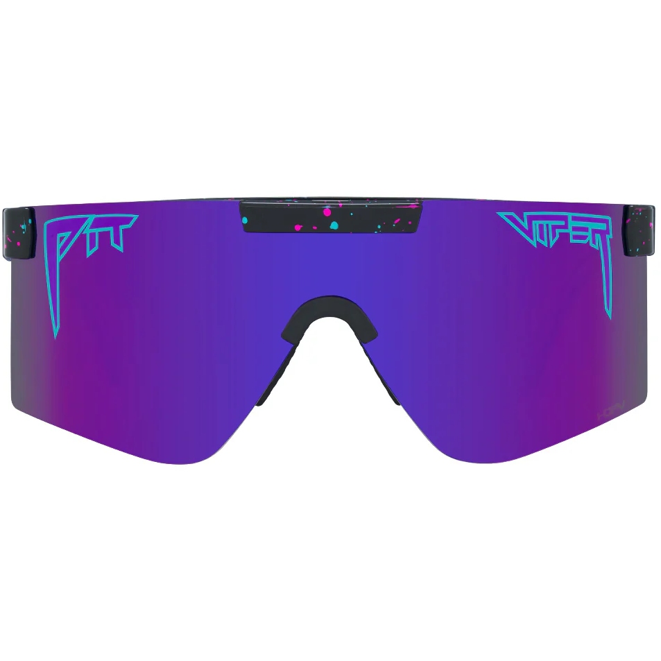 Pit Viper The Original 2.0 Glasses - Wide - Midnight / HDPV Polarized Purple