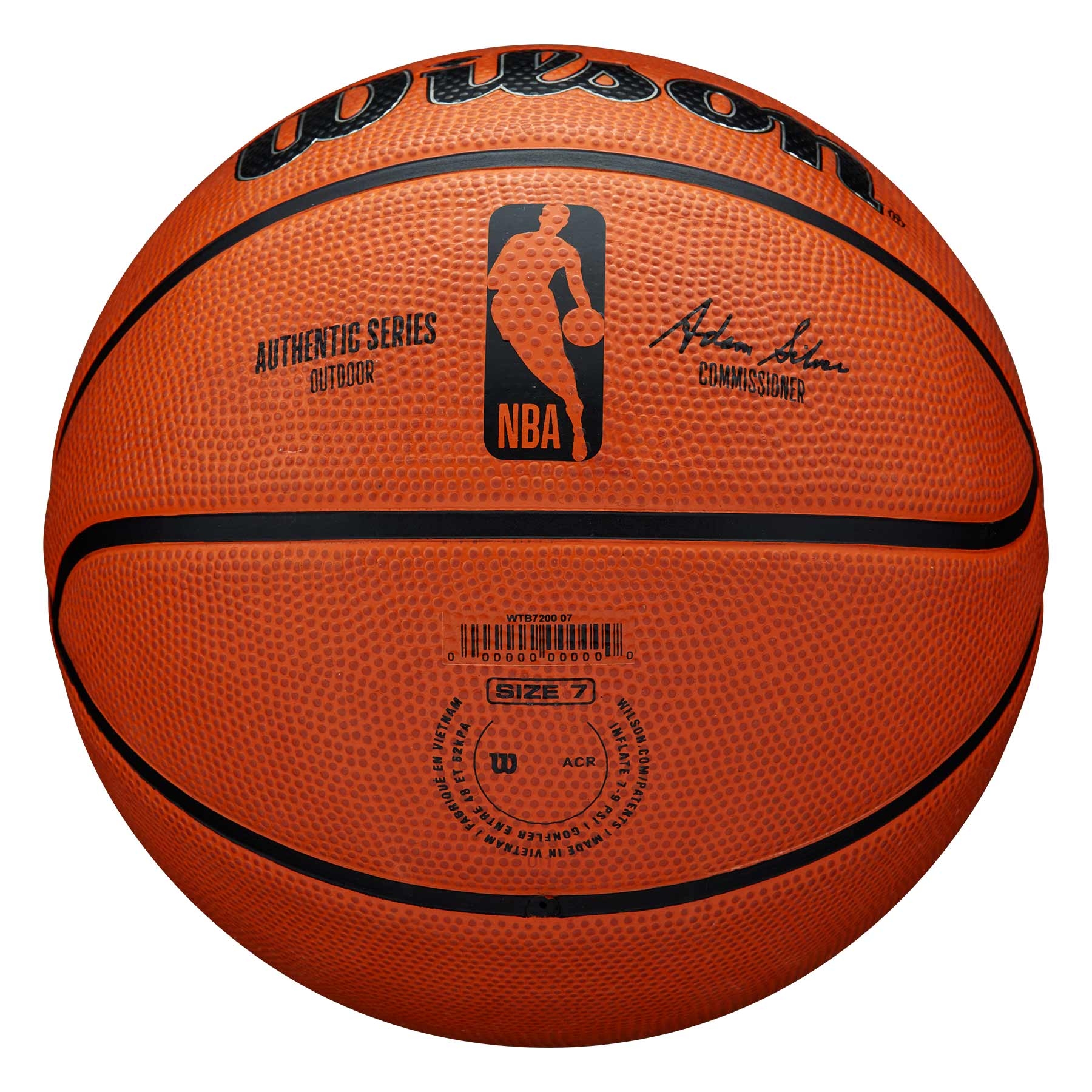 Wilson NBA Authentic Series Basketball Outdoor (Size 7)