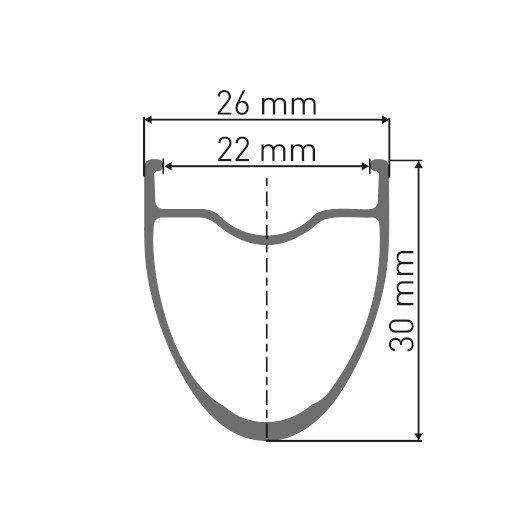 DT Swiss E 1800 SPLINE 30 Rear Wheel - 27.5