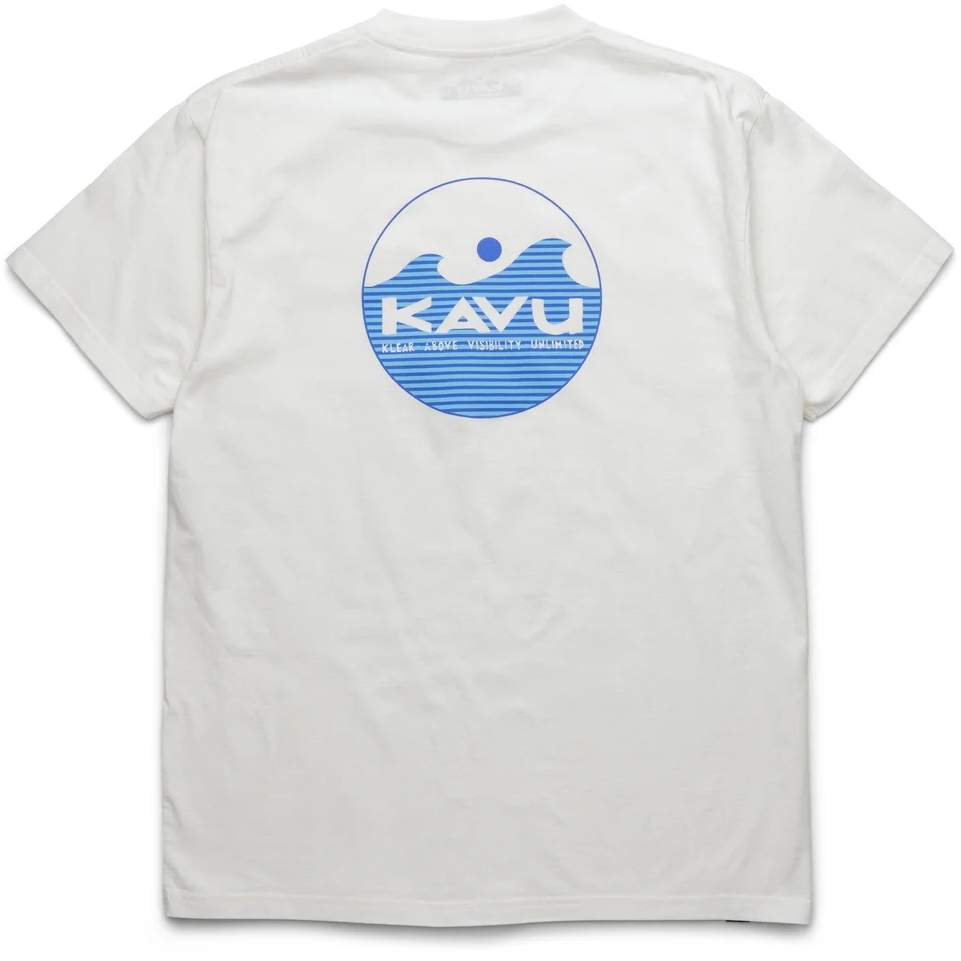 KAVU Waves T-Shirt Men - Off White