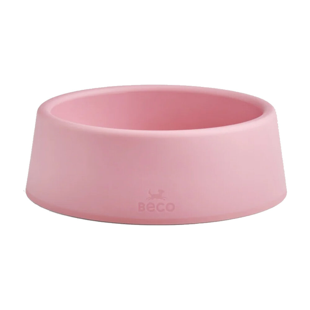 Beco Steady Dog Bowl - S - Pink