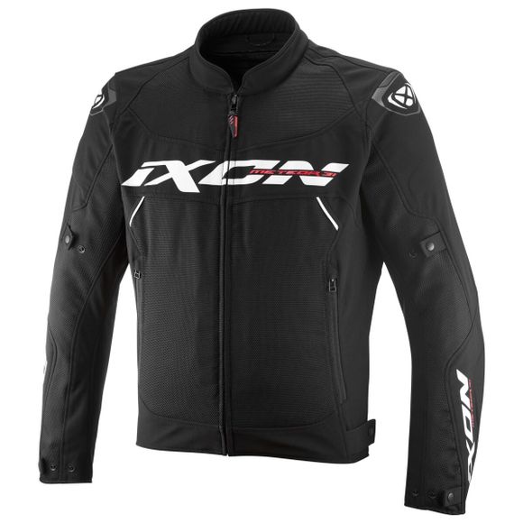 Ixon Meteor 31 Motorcycle Jacket - Black / WhiteRef: IX2264