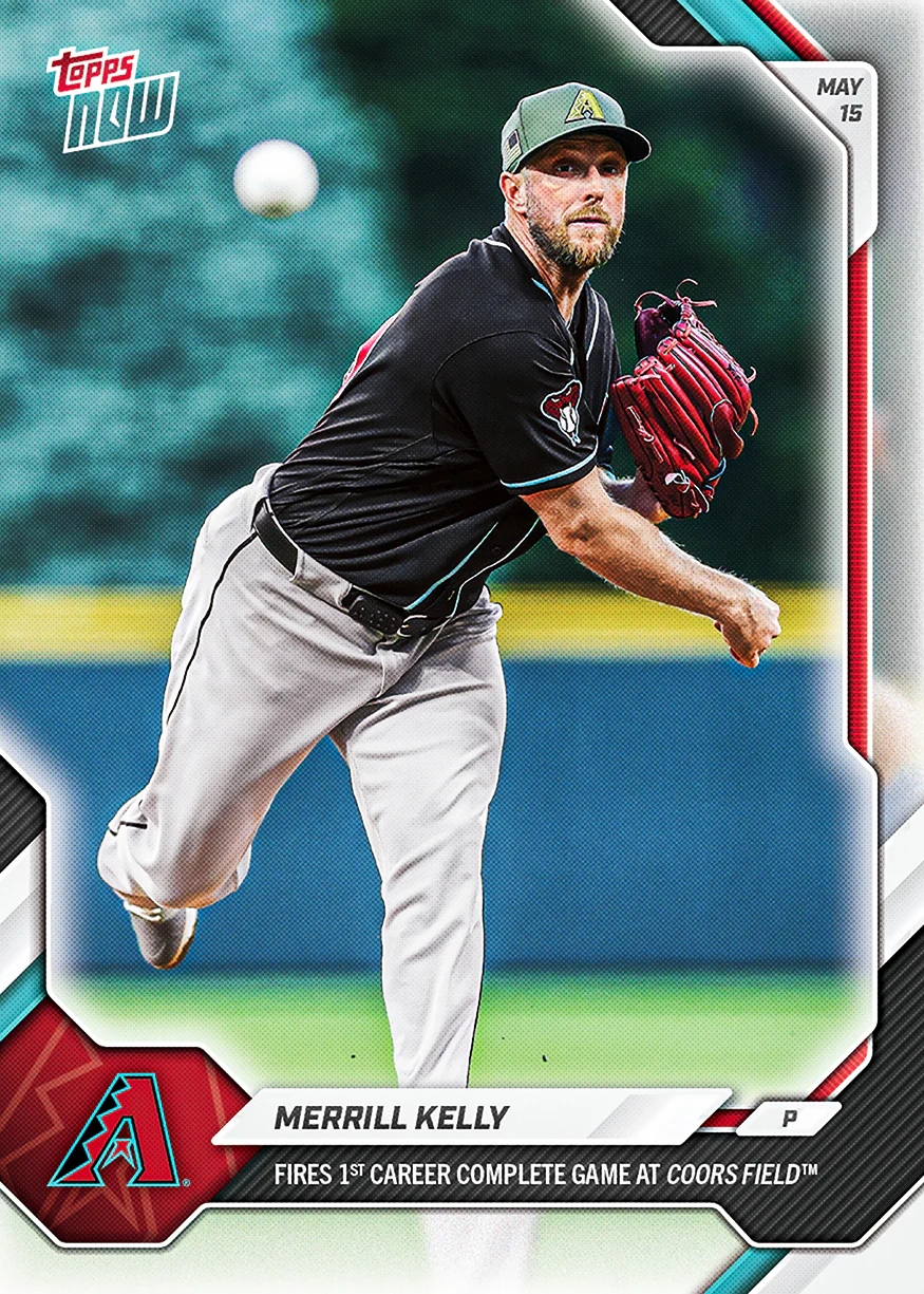 Merrill Kelly - 2026 MLB Topps NOW® - Card 207 - PR: 491