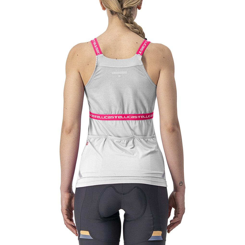 Castelli Bavette Top Women's - ivory/persian red 065