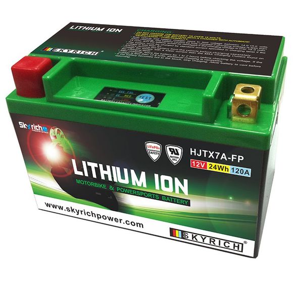 Batterie Skyrich Lithium Ion YTX7A-BS (HJTX7A-FP)Ref : SKY0003 / S4871