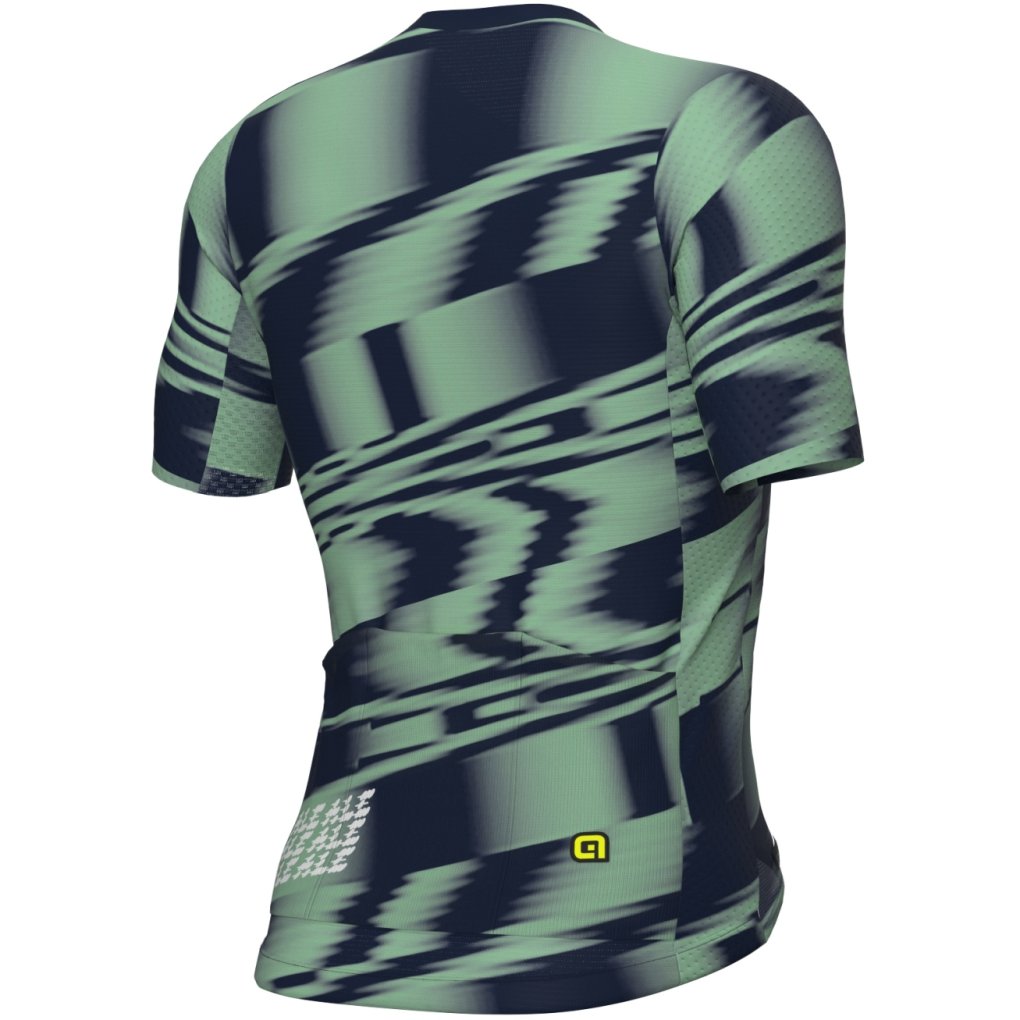 Alé PR-E Techno Short Sleeve Jersey Men - caribbean green