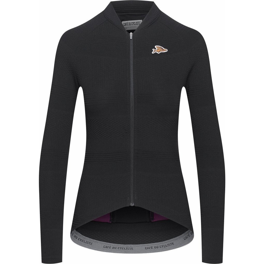 Café du Cycliste Corinne Long Sleeve Jersey Women - black