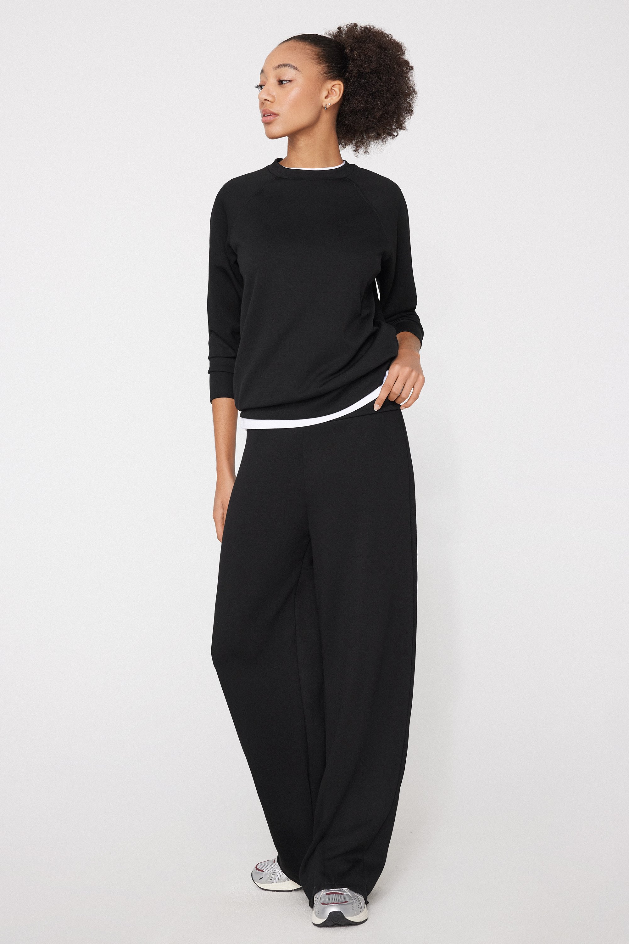 Soft Touch Palazzo Trousers