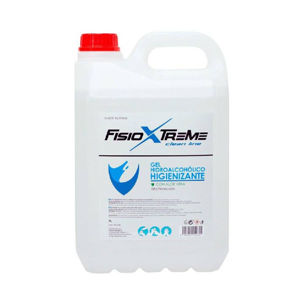 5-Litres of FisioXtreme ALOE VERA HYDROALCOHOLIC GEL