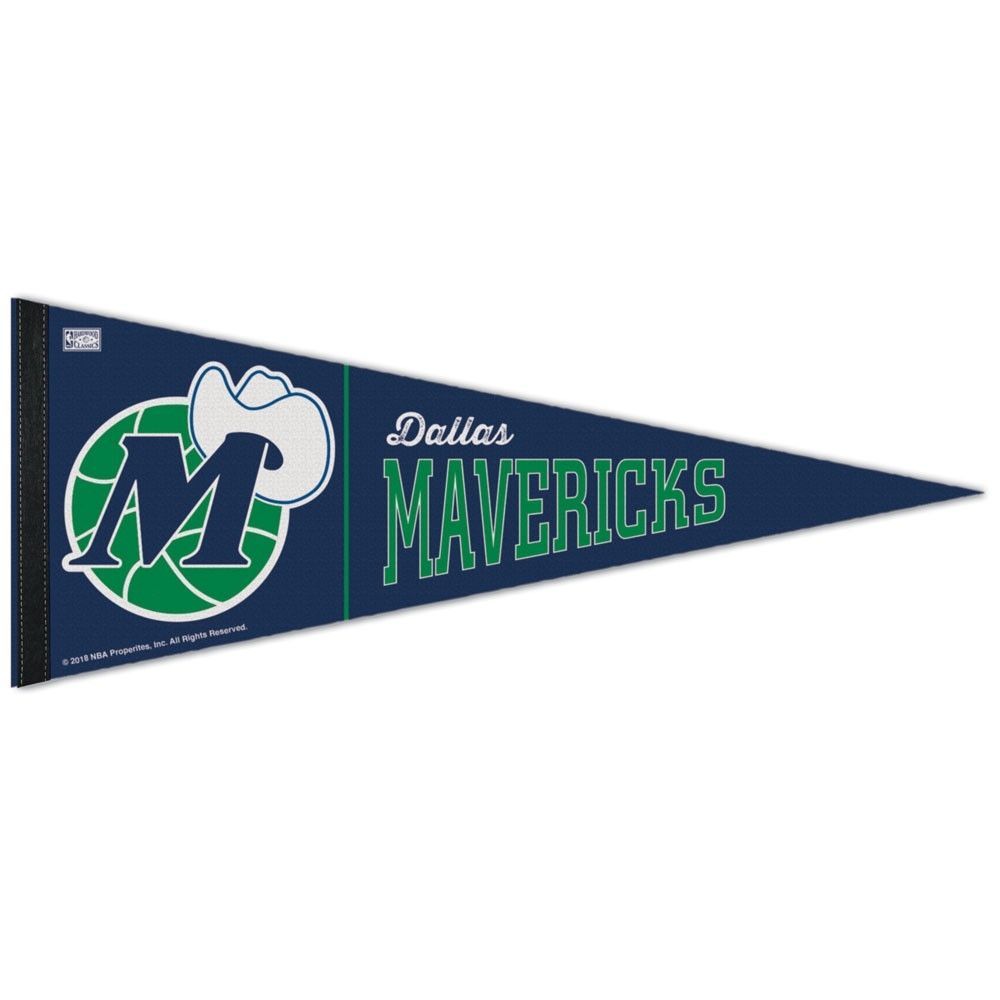 Dallas Mavericks Hardwood Classics Premium NBA Pennant