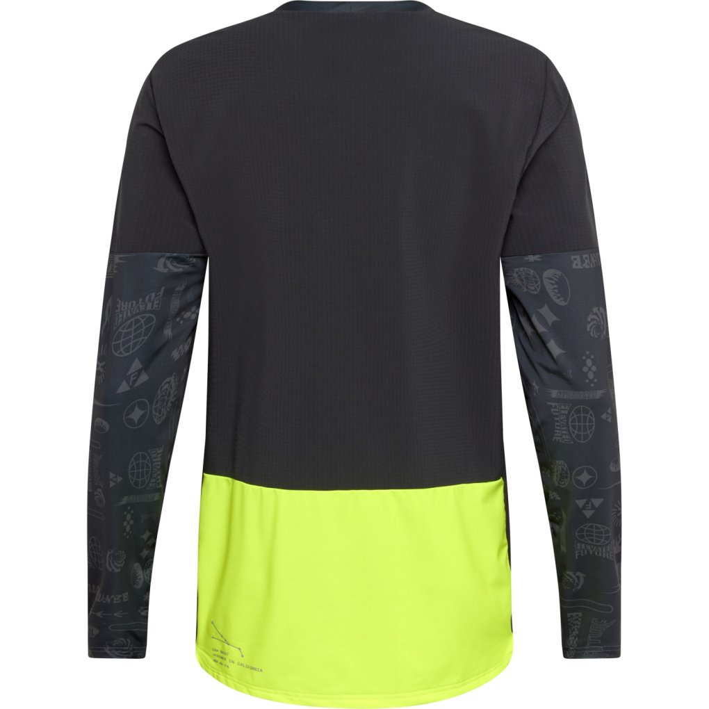 FOX Defend Thermal MTB Longsleeve Jersey Men - Lunar SE - black
