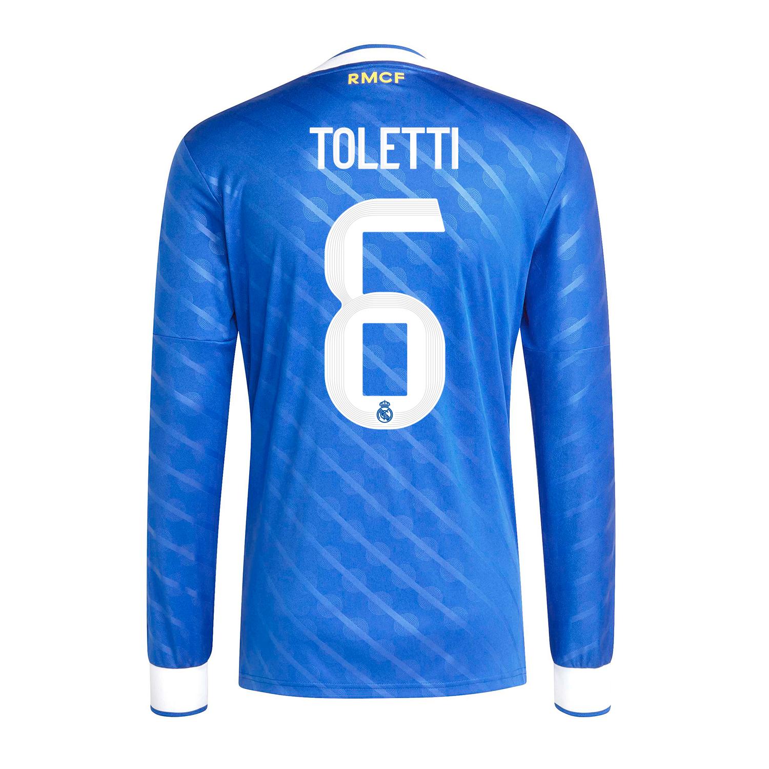 Mens Third Long Sleeve Shirt 25/26 Blue