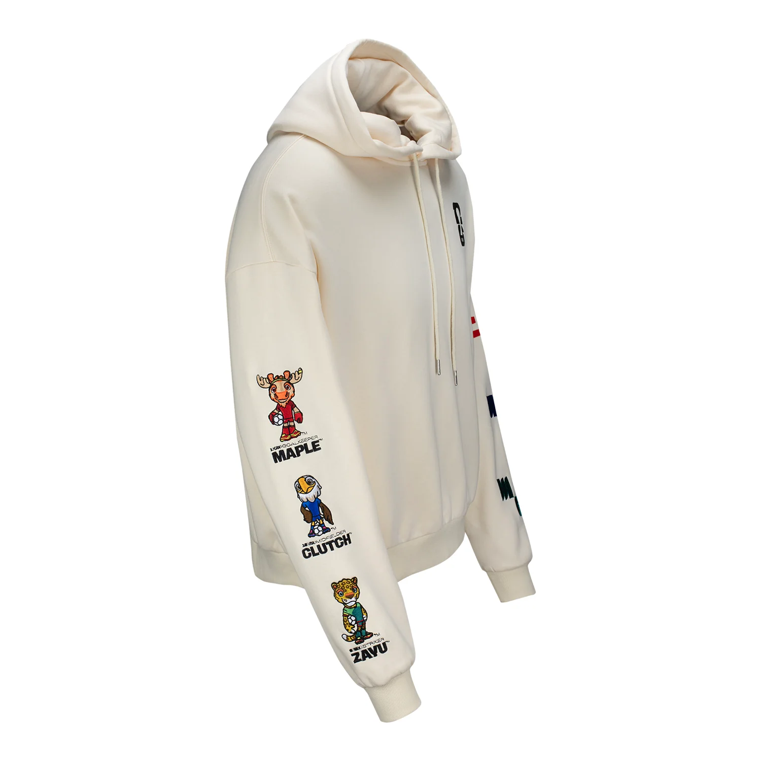 World Cup 2026™ Mascot Cream Crew Hoodie - Unisex