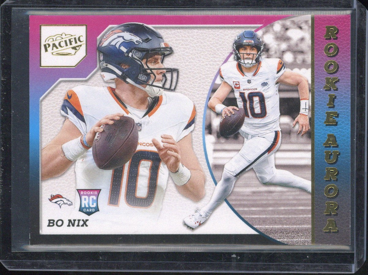 2024 Panini Encore Football Bo Nix RC /10 #4