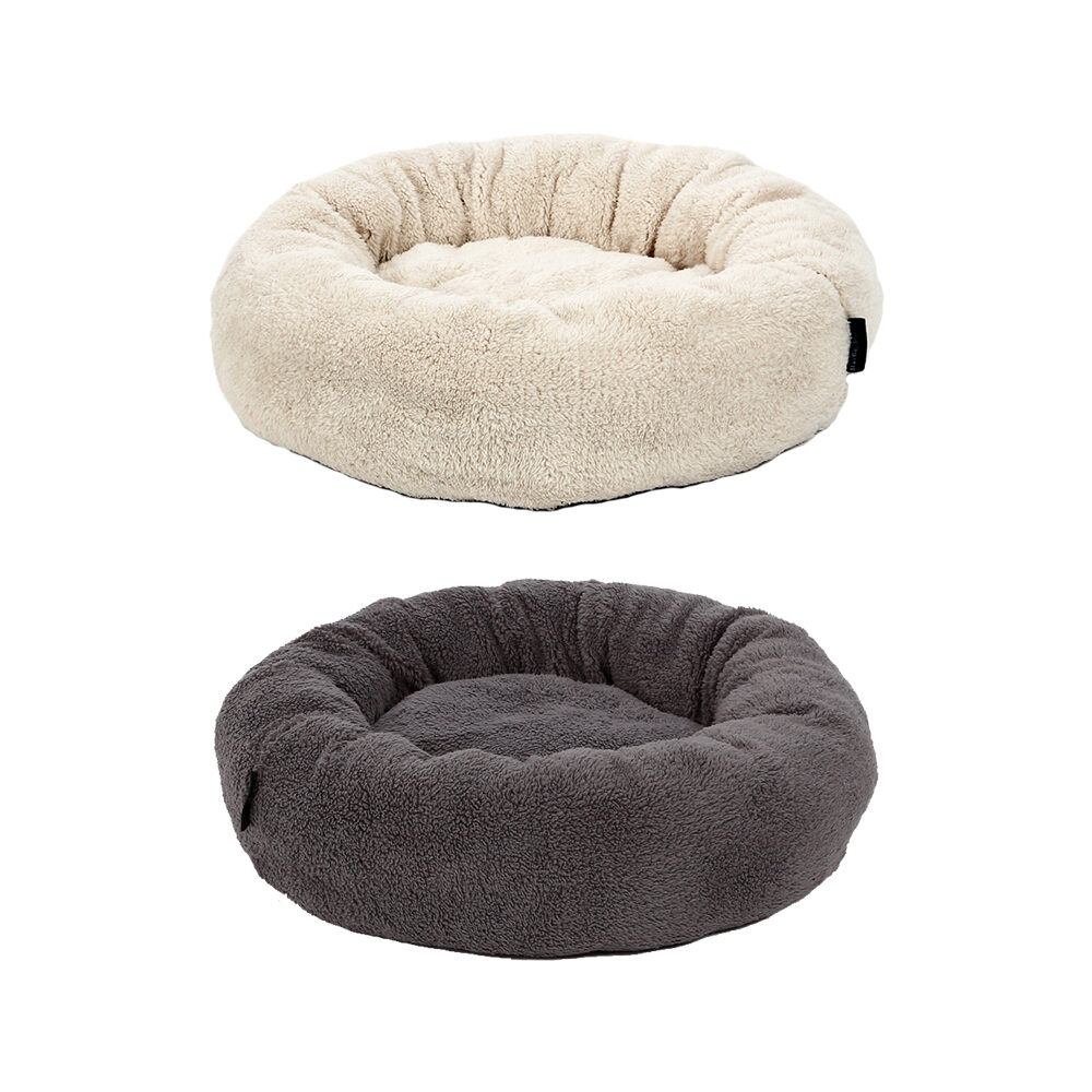51 Degrees North Sheep Doughnut Bed – Beige/Brown