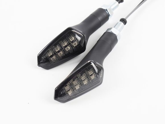 LighTech Led flashing black ABS plastic (Pair)Ref: LIG00072A / 1071937