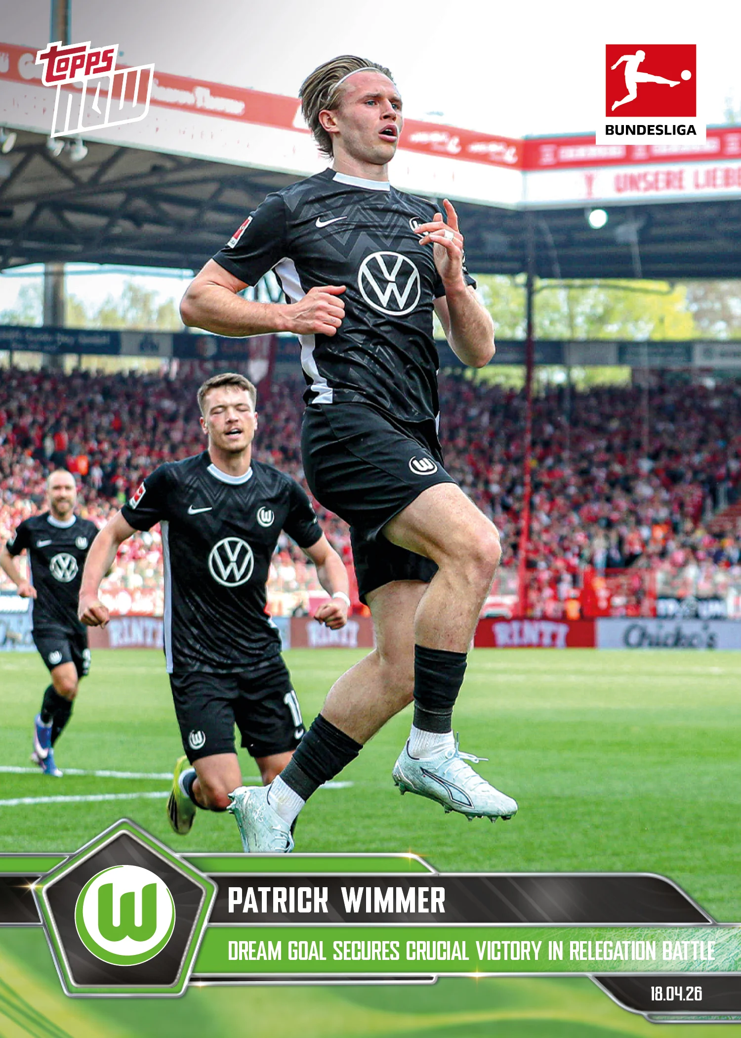 Patrick Wimmer - 2025-26 Bundesliga Topps NOW® - Card 175