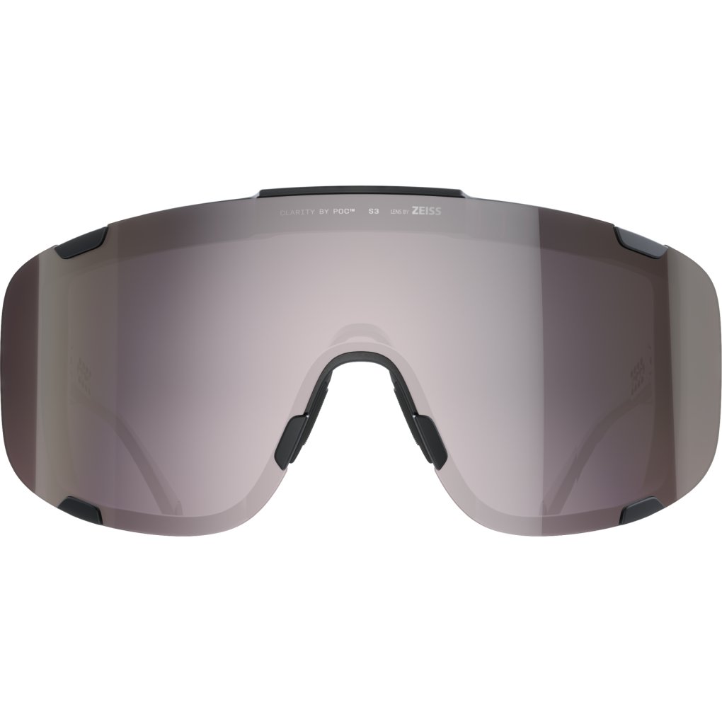 POC Devour Glasses - Uranium Black - Clarity Road/Sunny Silver | Clear