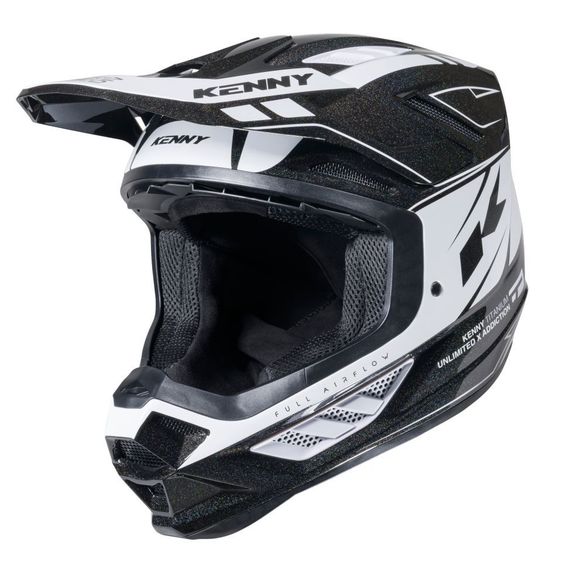 Kenny TITANIUM GRAPHIC 2025 cross helmet - Black / PinkRef: KE2550