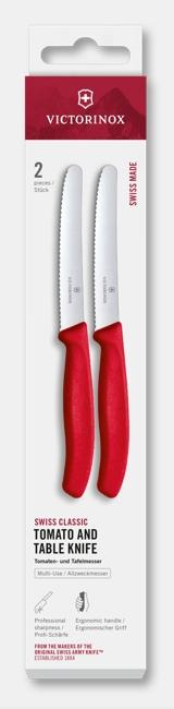 Swiss Classic Tomato and Table Knife Set, 2 Pieces, 11 cm