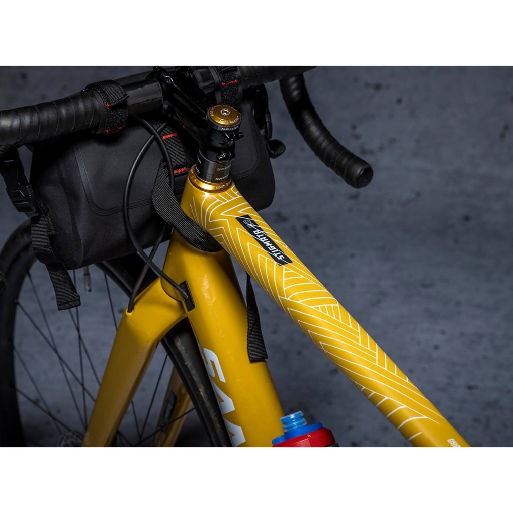 DYEDBRO Stay Free Gravel Frame Protection Kit - white matte