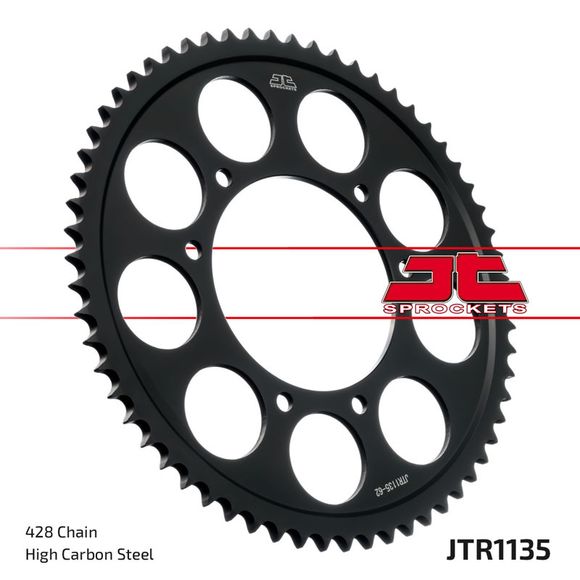 JT. Standard Steel Sprocket 1135 - 428Ref: Jtc00579A / 1126650001