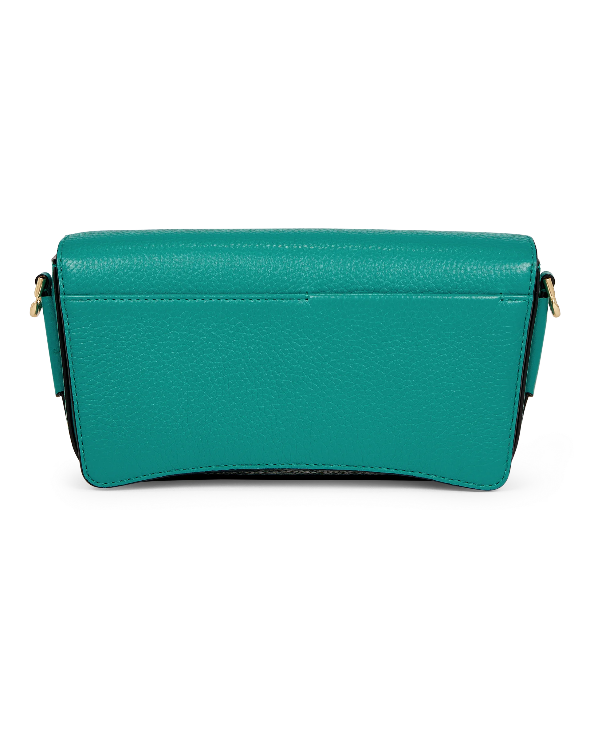 ECCO Pinch Bag Umhängetasche aus Leder Grün 13X25X7 cm