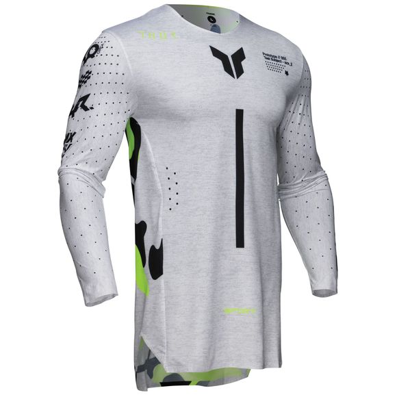 Thor SPORT RIOT 2025 cross jersey - White / YellowRef: TO3015