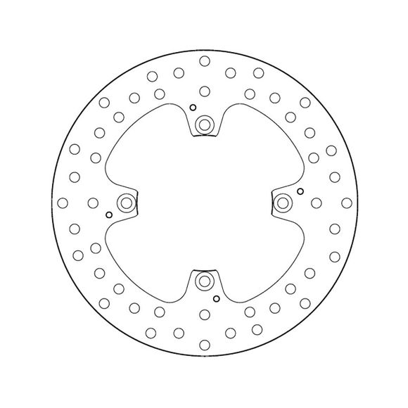 Brembo round fixed brake discRef : 68B407H0