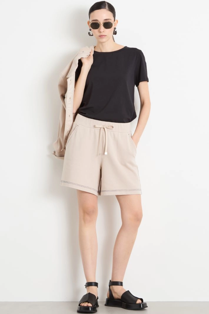 Classic jersey T-shirt - BLACK