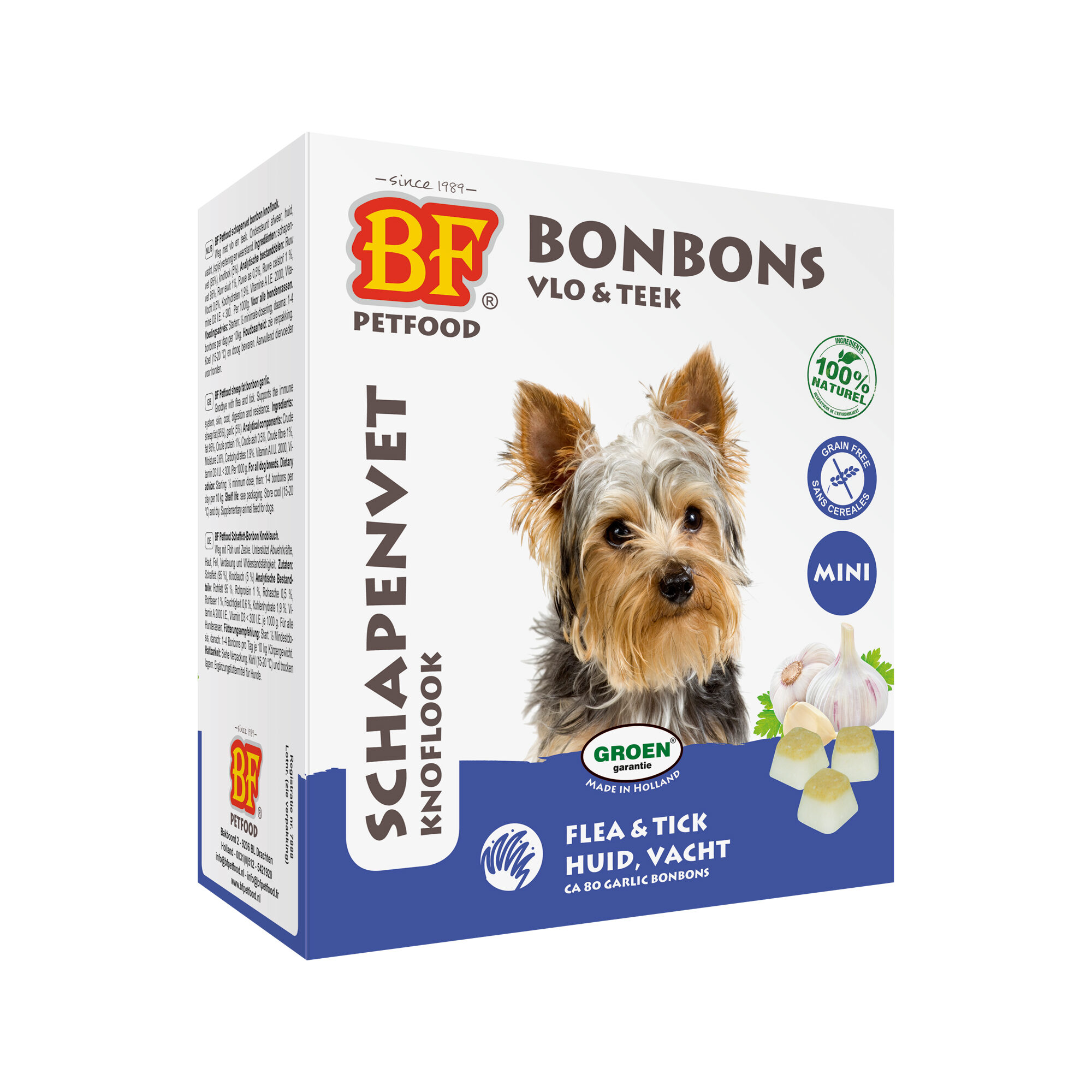 Biofood Sheep Fat Garlic - 40 Snacks