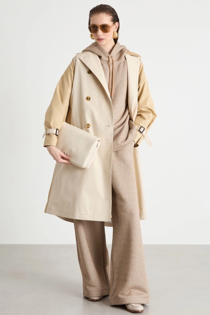 Oversized hoodie - BEIGE