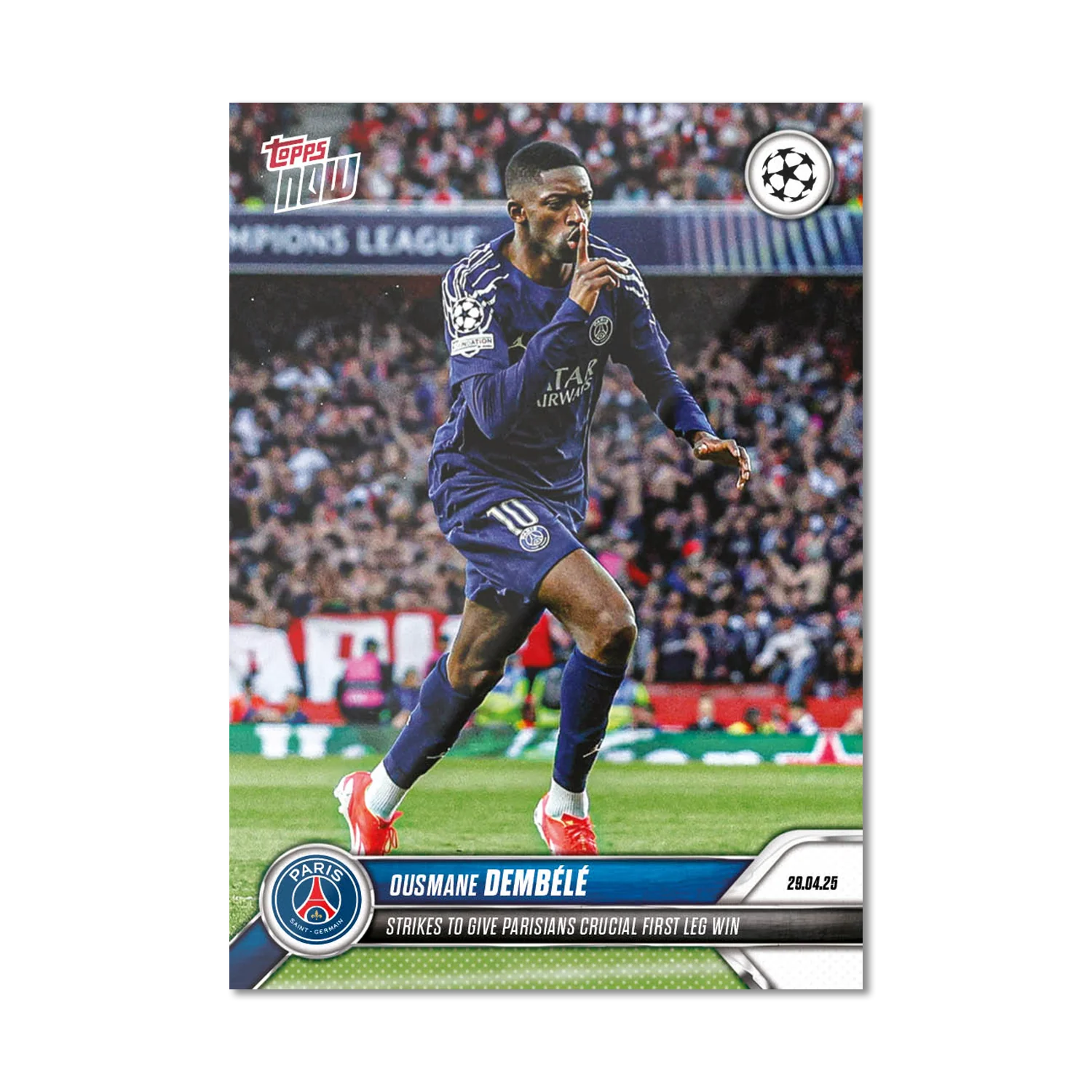 Ousmane Dembélé - 2024-25 UCL Topps NOW® - Card 146