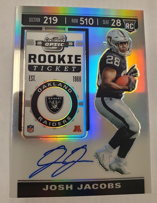 2019 Panini Contenders Optic Football Hobby Box NFL