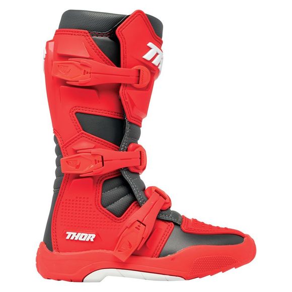 Bottes cross Thor BLITZ XR - ENFANT - Rouge / NoirRef : TO3110