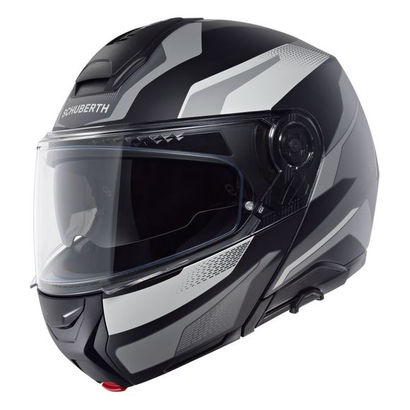 Schuberth CONCEPT TRACER Modular Helmet - Grey / BlackRef: SE0310