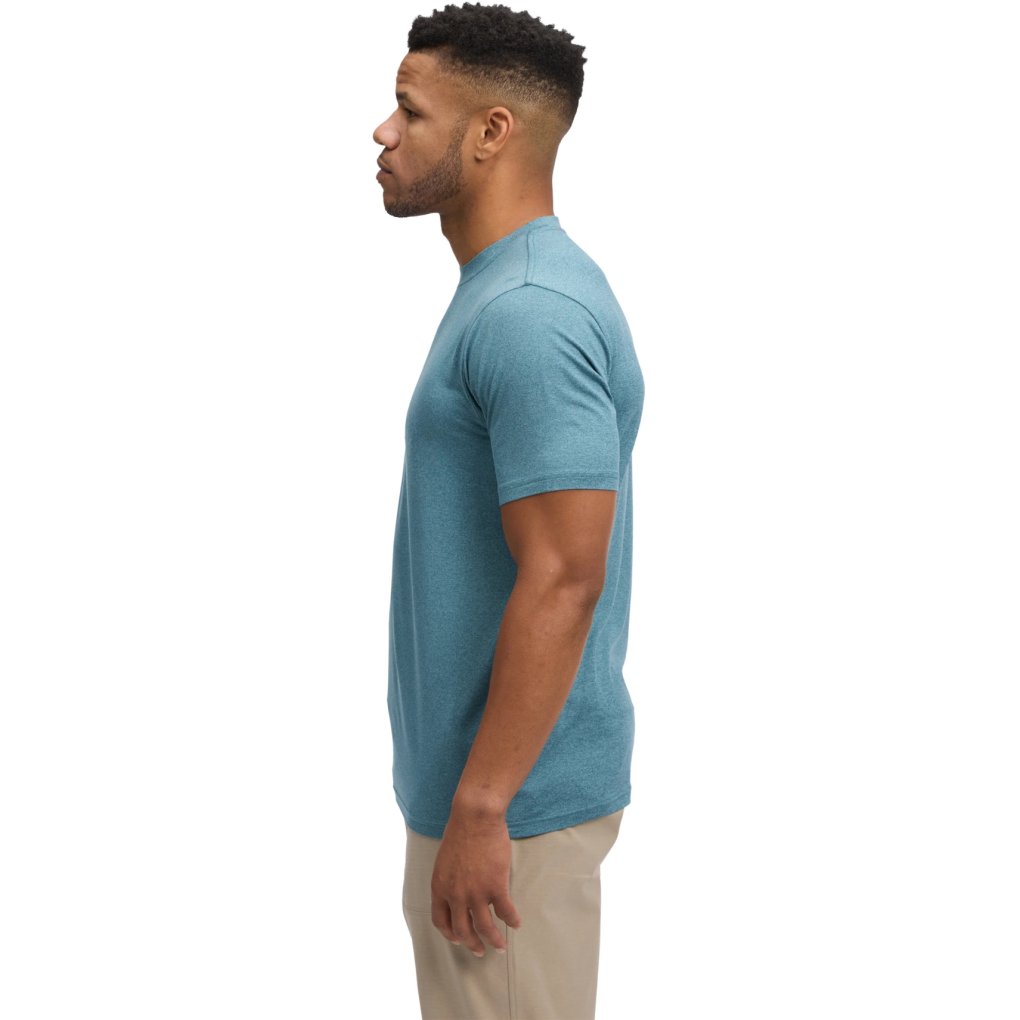 Black Diamond Circuit Short Sleeve Tee Men - Creek Blue