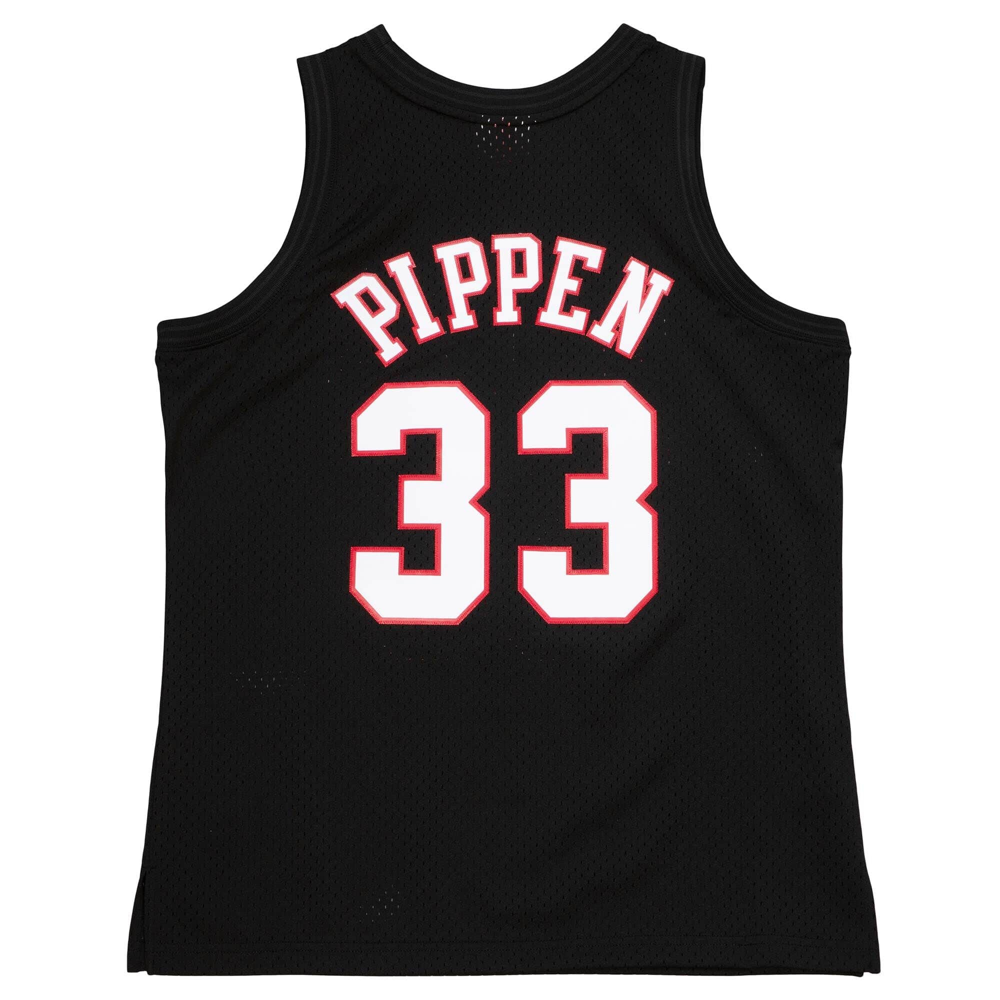 Scottie Pippen #33 Chicago Bulls Black Mitchell & Ness Swingman NBA Jersey