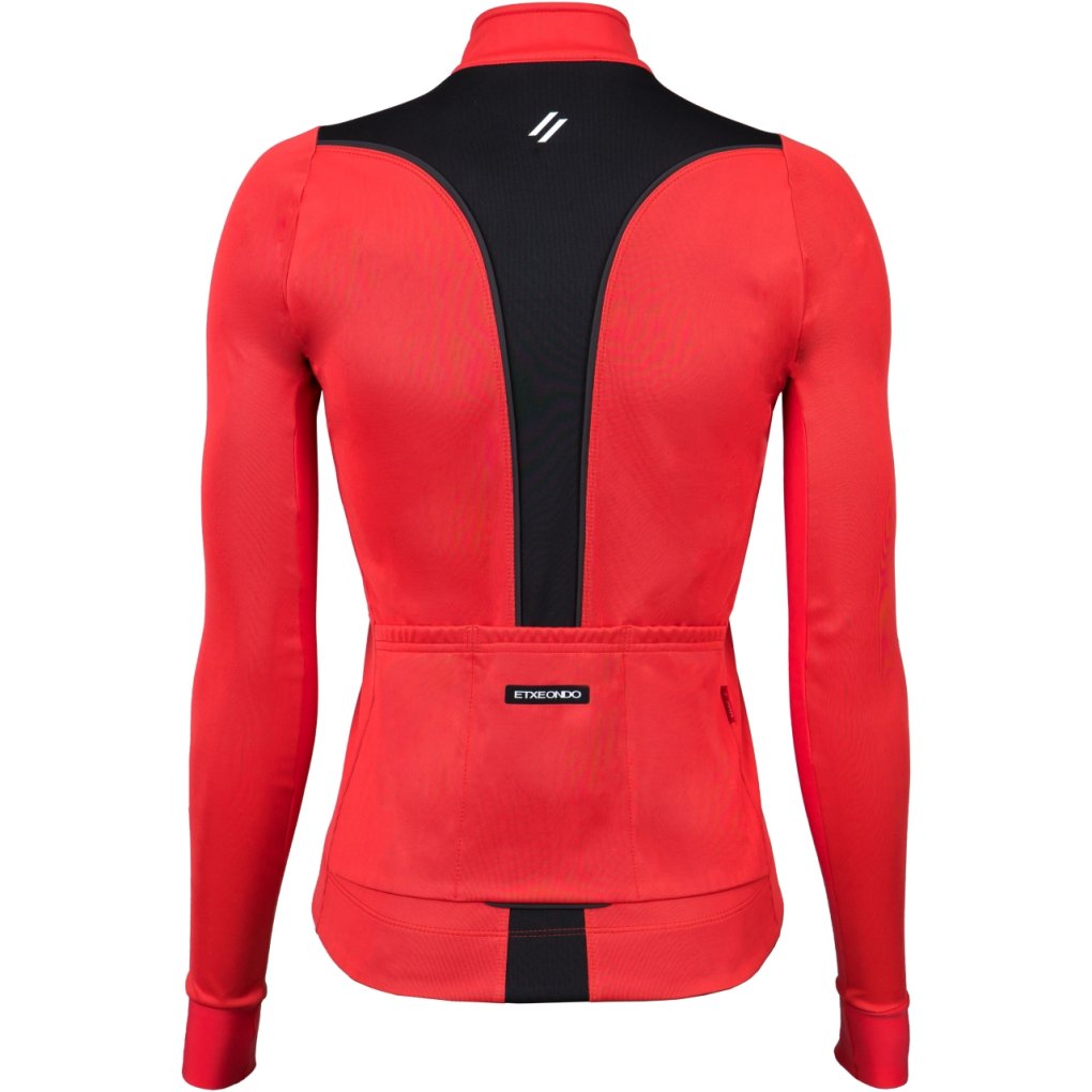Etxeondo Dena Gore-Tex Windstopper Jacket Women - Red/Black